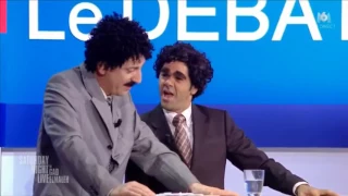 Gad Elmaleh et Jamel Debbouze Le débat des primaires