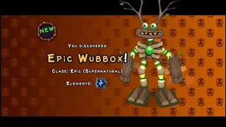 The Plant Island Epic Wubbox | My Singing Monsters