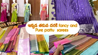 Pattu and fancy sarees in budget