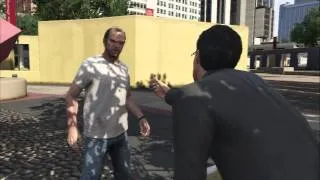 Grand Theft Auto V - Grass Roots Trevor: Trevor Meets Barry "Fuck Off I Sell It" Cutscene PS3