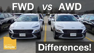 2023 Hyundai Kona FWD vs AWD | More difference than you think!