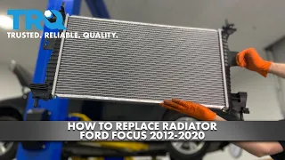 How to Replace Radiator 2012-2020 Ford Focus