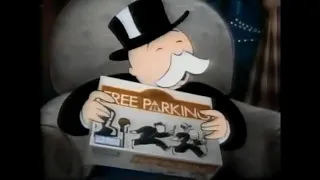Free Parking (Monopoly) Board Game Commercial (1988)