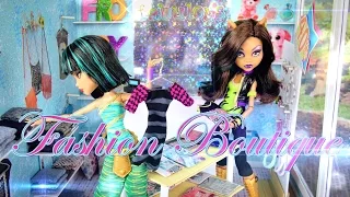 DIY - How to Make: Doll Fashion Boutique - Handmade - Doll - Crafts