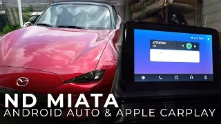 How To Get Android Auto & Apple CarPlay In Your ND MX-5 Miata