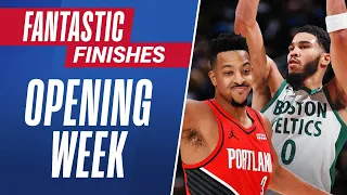 Close Games, Fantastic Finishes, The Most MEMORABLE Endings From Opening Weekend!