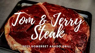 Cooking a GIANT Tom and Jerry Steak - Somerset Grill HGC