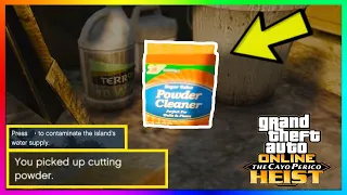 GTA 5 Online - ALL 3 SECRET "CUTTING POWDER" LOCATIONS! How To Make The Cayo Perico Heist EASY/SOLO!