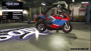 GTA V: Motorbike Customization: Pegassi Bati 801, Motorcycles (Ducati 848) HD