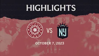 HIGHLIGHTS | Portland Thorns FC vs NJ/NY Gotham FC | October 7, 2023