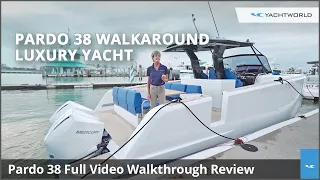 Pardo 38 Yacht Full Walkthrough Video Boat Review