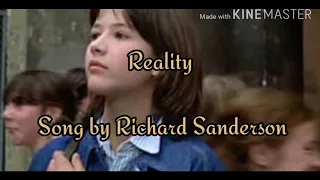 Reality   Song by Richard Sanderson with lyrics