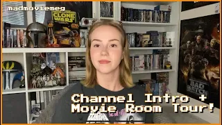 Channel Intro + Movie Room Tour | Star Wars, Horror, Blu-ray Collector UK