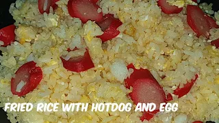 Fried Rice with Hotdog and Egg || Easy and quick breakfast || Filipino Style || Maril Slade