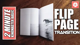 FLIP PAGE Transition in Kinemaster | Kinemaster Video Editing