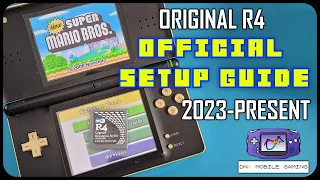 ORIGINAL R4 SETUP GUIDE 2023 NINTENDO DS NITENDO DS LITE