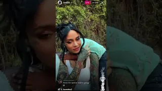 Kehlani Instagram Live 4/13/22 Bluewater Road promo