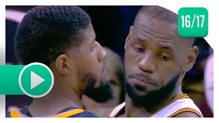 LeBron James vs Paul George EPIC Duel Highlights (2017.04.02) Pacers vs Cavaliers - MUST SEE
