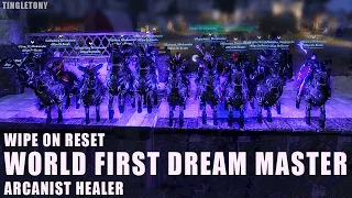 [Wipe On Reset] World First Sanity's Edge Trifecta "Dream Master" | Arcanist Healer (ESO - Necrom)