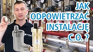 Jak odpowietrzyć instalację ogrzewań wodnych za pomocą odpowietrzników automatycznych? AFRISO