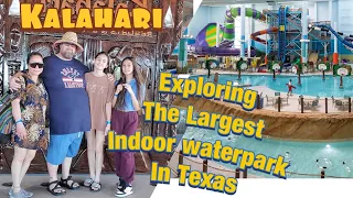 #Kalahari Resort | The Largest Indoor Water Park in Texas | Resort & Room Tour | Staycation