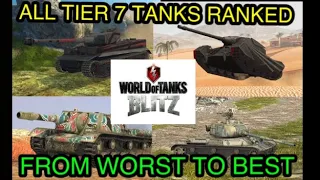 All Tier 7 Tanks Ranked From Worst to Best WOT Blitz