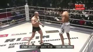 Fedor Emelianenko vs Singh Jaideep - FULL FIGHT HD (December 31st 2015) RIZIN FF MMA