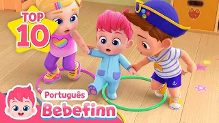 TOP10⭐️Lista das Músicas Favoritas do Bebefinn | + Completo| Bebefinn em Português-Canções Infantis