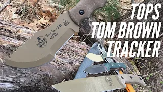 IN-DEPTH REVIEW: Tops Tom Brown Tracker Knife - Survival Knife With Many Uses