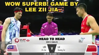 SUPER! Lee Zii Jia MELETOP! vs Lu Guang zu | WOW Fantastic game play by Lee