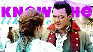 gaston & belle ⬥ i know she like me