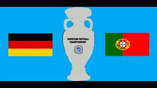 Germany vs Portugal euro2020 highlights animated!⚽