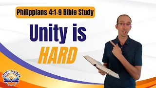 Philippians 4:1-9 Bible Study - Christian Living - Unity, Prayer, and Thought Life