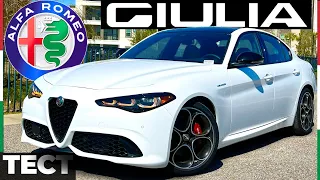 Новая Alfa Romeo Giulia 2024. Обзор рестайлинга Джулия