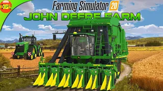 Harvesting Free Cotton From 2 Fields | John Deere Farm FS20 S2 Episode #53