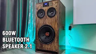 DIY Bluetooth Speaker 2.1 with JBL Club 1224/Headshot R65 - 600W