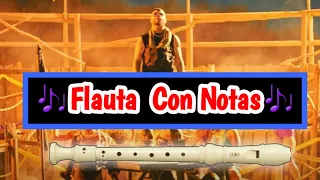 Farruko - Pepas (En Flauta Con Notas) Notas en la descripción.