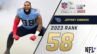 #58 Jeffrey Simmons (DE, Titans) | Top 100 Players of 2023