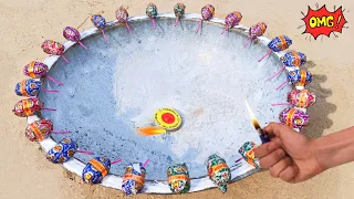 Sutli Bomb ke Circle me Chakri | Diwali fireworks testing 2021 | firecrackers video Testing