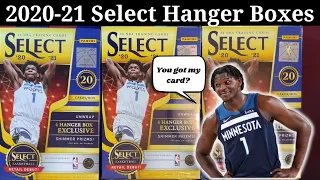 Ant-Man Pull! Rookie Silvers! 2020-21 Select Basketball Hanger Box x3!