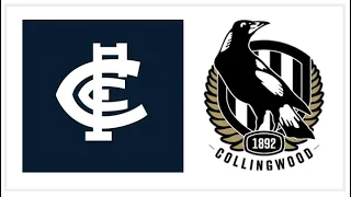 Carlton v Collingwood - AFL Round 18, 2021