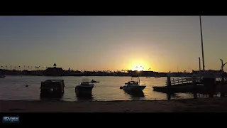 SUNSET AT BALBOA ISLAND