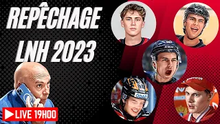 Repêchage LNH 2023 LIVE: Que va faire le Canadien avec son 5e choix?