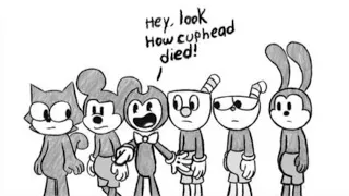 Look how cuphead died - Full comic