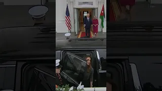 Biden Welcomes King and Queen of Jordan to White House