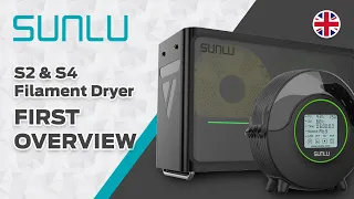 SUNLU FilaDryer S2 and S4 filament drying systems - OKM3D