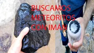 METEORITOS CON IMÁN BUSCAMOS bellotitaypulguita