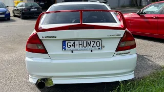 Taka sobota na myjni samochodowej w Rumi - Lancer Evolution IV & Golf 1.8 Turbo