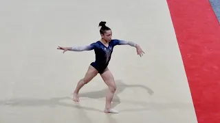 Carolann Heduit - Sol - Floor - Jour 1 - Championnats France Elite 2021