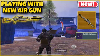 Metro Royale Playing With New Air Gun Its Like Slap Gun ? / PUBG METRO ROYALE CHAPTER 18